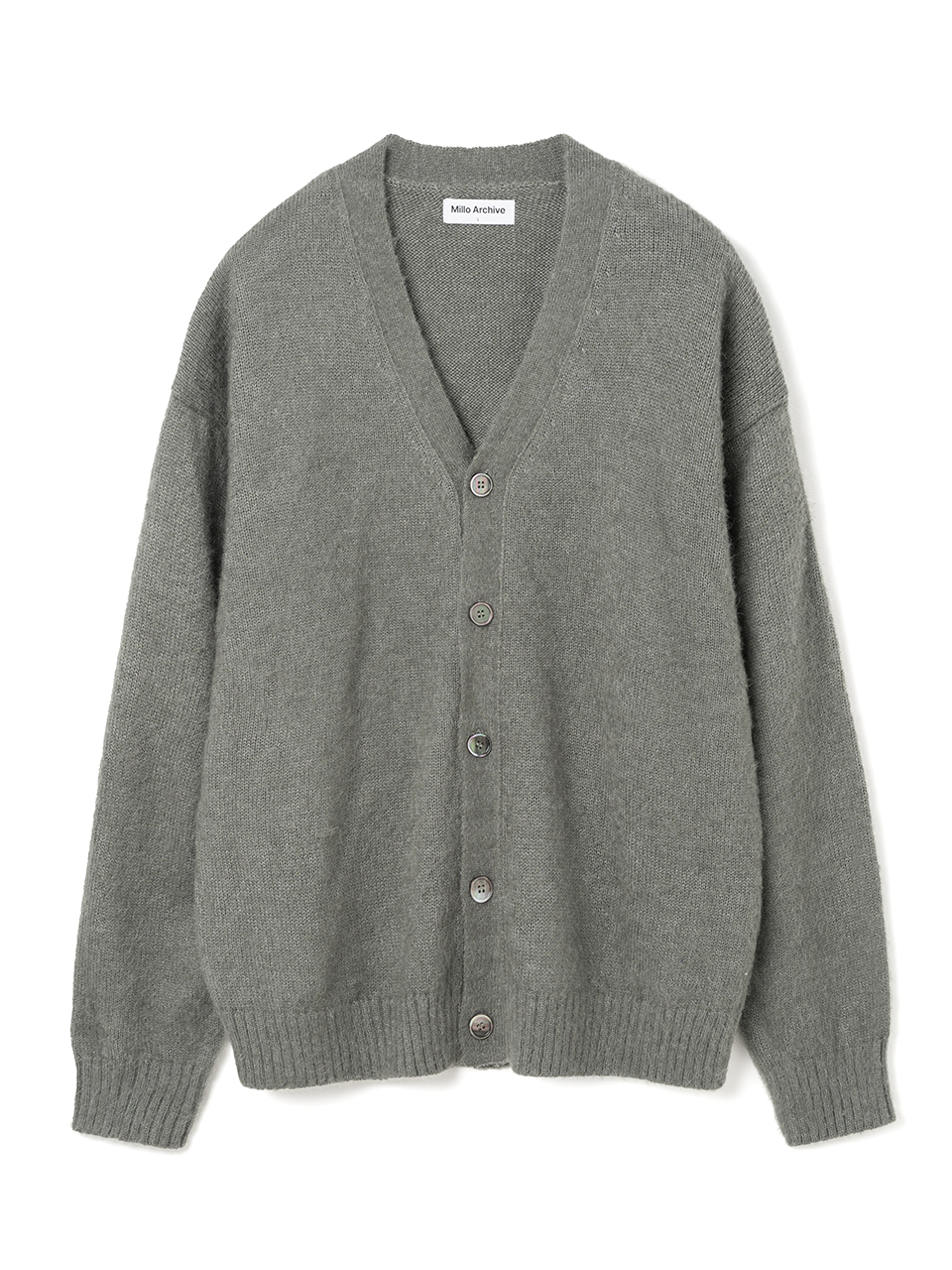 New Crown Mohair Cardigan [Gray]